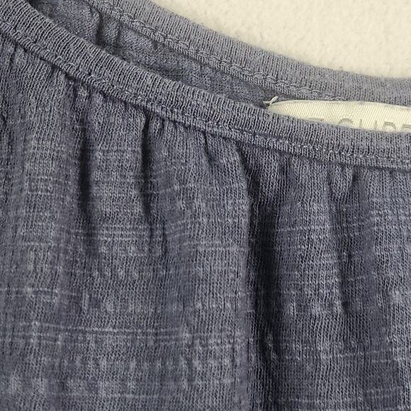 ZSUPPLY Textured Flared Jumpsuit Women’s SZ LG Blue Boho Oversized Breathable - Picture 9 of 16